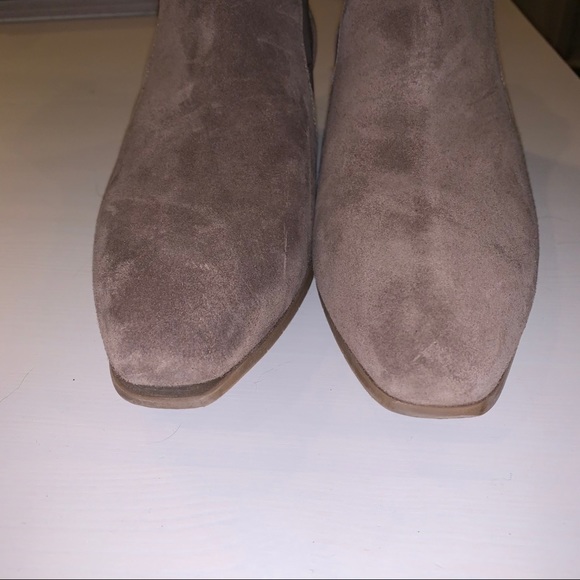 Aquatalia Tan Suede Booties - Picture 4 of 10